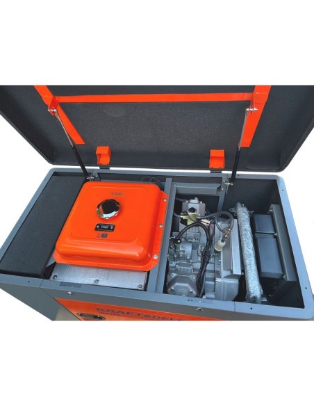 Generator curent monofazat, 12/13kW, KD197, Kraft&Dele