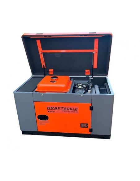 Generator curent monofazat, 12/13kW, KD197, Kraft&Dele