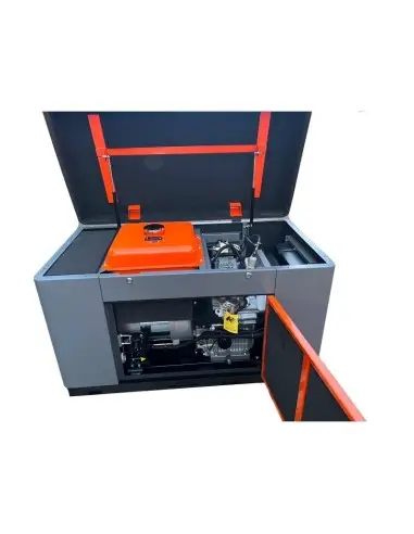 Generator curent monofazat, 14/15.5kW, KD198, Kraft&Dele