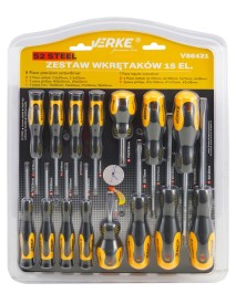 Set surubelnite, 15 buc, V86421, Verke