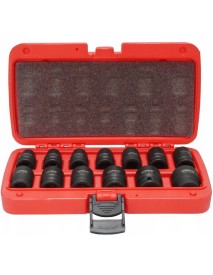 Prize de impact, 1/2" 13 buc 10-24 mm, V39460, Verke