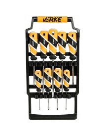 Set de surubelnite, 9buc S2, V86420, Verke