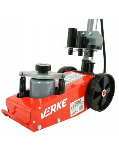 Cric hidraulic auto, actionat pneumatic 22T, V80115, Verke