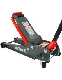Cric hidraulic Verke Premium, 4 tone, 95-550 mm, dublu piston, profil redus, V80114