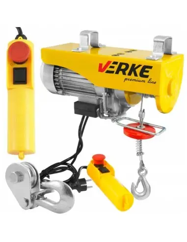 Macara electrica, 300/600 kg, V06051, Verke Macara electrica, 300/600 kg, V06051, Verke