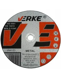 Disc taiere metal, 230mm, V44123, Verke 