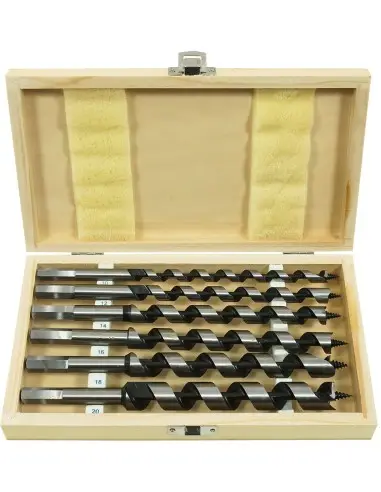Set 6 burghie pentru lemn, V05076, Verke Set 6 burghie pentru lemn, V05076, Verke