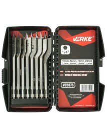 Set 8 burghie plate, pentru lemn, V05075, Verke