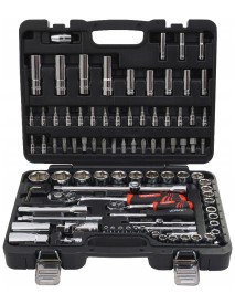 Trusa scule tubulare, 94 buc, V39065, Verke