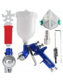 Pistol de vopsit pneumatic, pahar 600ml, V81291, Verke 