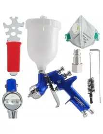 Pistol de vopsit pneumatic, pahar 600ml, V81290, Verke 