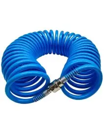 Furtun spiralat,cu conectori aer comprimat, V81353, Verke