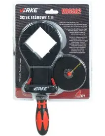 Menghina cu banda, curea 4m si coltar fixare, V86582, Verke