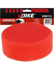 Burete de lustruit, 150mm rosu, V08113, Verke