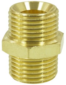 Niplu cu filet exterior,1/2" alama, V81380, Verke