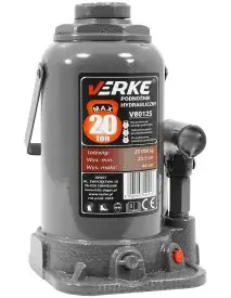 Cric hidraulic, tip butelie 20 tone, V80125, Verke