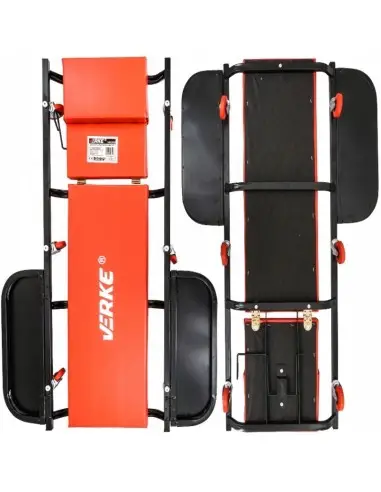 Pat mobil carucior pentru service auto, 102cm,  V83252, Verke