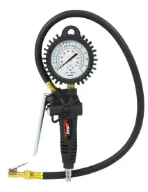 Pistol pneumatic, pentru umflat roti cu manometru 12bar, V81267, Verke