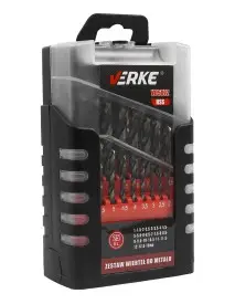 Set 25 burghie, pentru metal 1-13 mm, V05072, Verke