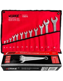 Set de chei combinate, Verke, 12 piese 6-32mm, V35315
