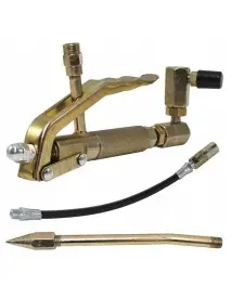 Pistol pentru gresare,  2 furtunuri, V86191, Verke