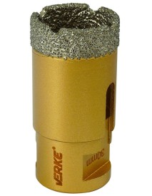 Carota diamantata pentru piatra, gresie si beton 30mm, V05130, Verke
