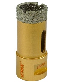 Carota diamantata, pentru piatra, gresie beton 25mm, V05125, Verke