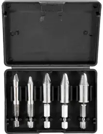 Set de 5 extractoare, pentru suruburi rupte 6-14mm, V86479, Verke
