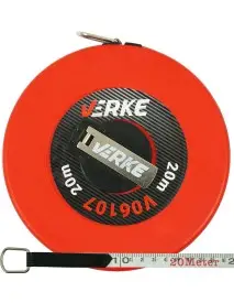 Ruleta, 20m /fibra de sticla, V06107, Verke