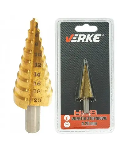 Burghiu conic, 4-20mm, V05056, Verke
