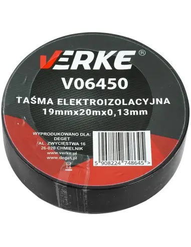 Banda izolatoare, 19mmx20mx0.13mm, V06450, Verke