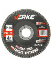 Disc slefuire metal si lemn, 125mm P36, V44160, Verke