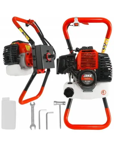 Motoforeza de pamant, 2.5 CP motor 2 timpi, V90040, Verke