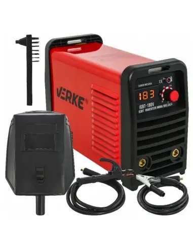 Aparat de sudura, cu invertor 230V–50 Hz, V75002, Verke
