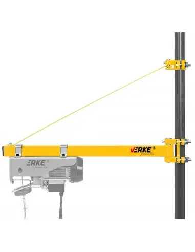Suport tip pivot, pentru troliu electric 600kg 750mm, V06070, Verke