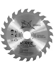 Disc de taiere lemn, 150x22.2 mm, V44015, Verke