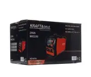 Aparat de sudura, 250A MIG/MMA/LIFT TIG, KD1875, Kraft&Dele