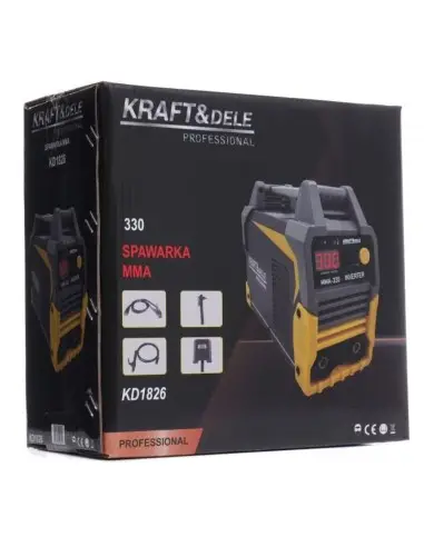 Aparat de sudura, MMA IGBT LCD 330A, KD1826, Kraft&Dele