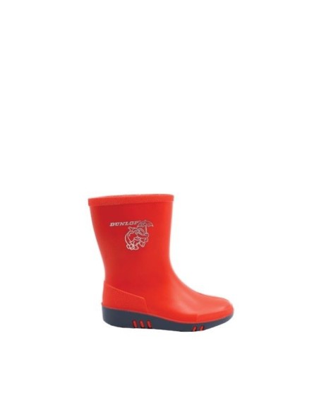 Cizme de protectie copii, PVC rosu, K131510, Dunlop