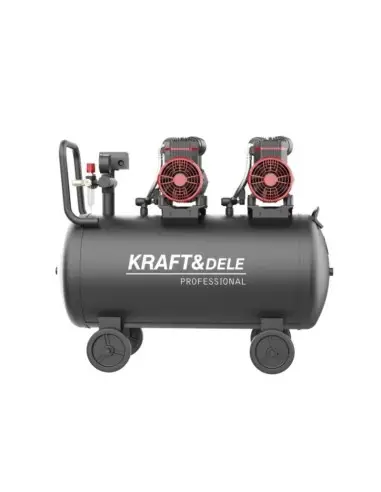 Compresor, 100L / 1500W x 2, KD1392, Kraft&Dele