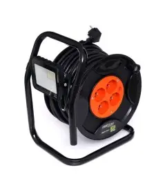 Prelungitor cu tambur, 30m cu LED, KD4037, Kraft&Dele