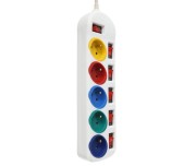 Prelungitor cu calbu de 3m, Kraft&Dele, KD4001, intrerupator suplimentar