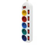 Prelungitor cu calbu de 3m, Kraft&Dele, KD4001, intrerupator suplimentar