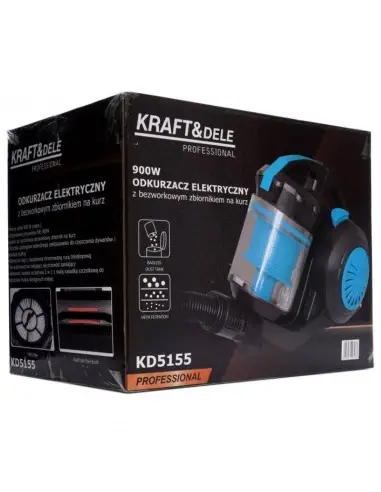 Aspirator electric, fara sac 900W, KD5155, Kraft&Dele