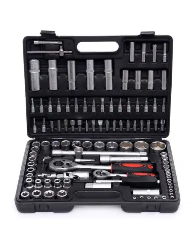 Set chei tubulare, 108 piese, EC303, Kraft&Dele