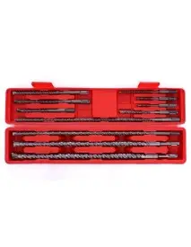Set burghie pentru beton, 11 buc SDS, Kraft&Dele, KD984