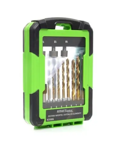 Set burghie KD986 Kraft&Dele 24 piese universale 0.78kg
