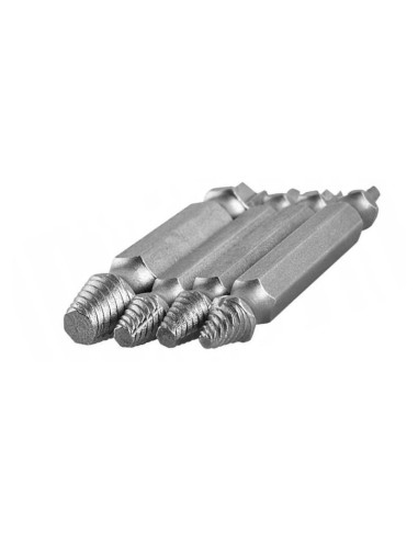 Set extractoare pentru suruburi, 4 buc, KD10199, Kraft&Dele