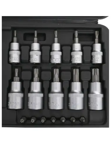 Set biti si prize Torx, 30 buc, KD10242, Kraft&Dele