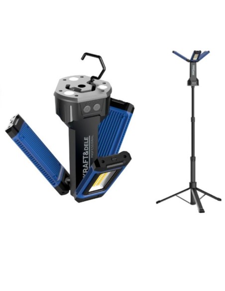 Proiector de lucru, cu suport 3 moduri de iluminare, KD1268, Kraft&Dele Proiector de lucru, cu suport 3 moduri de iluminare, KD1268, Kraft&Dele
